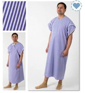 Dignity patient hospital gown