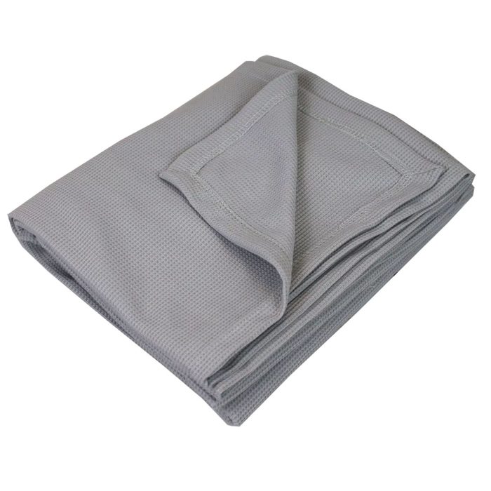 Elite thermal throw silver
