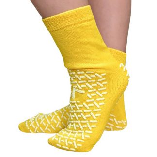 Fall Prevention Slipper Socks Large (Packs of 5 Pairs)