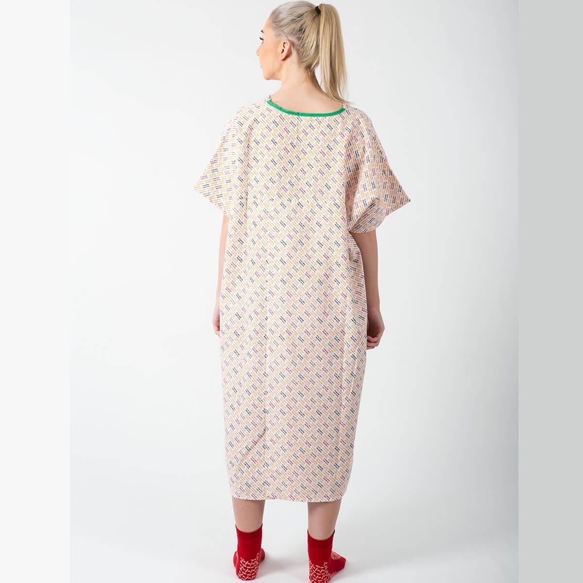 labour dress Angel Maternity Grace Hospital Birthing Gown/Night Dress with Nursing Access