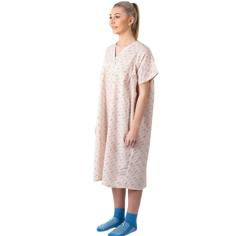 Hospital nightdress closed back