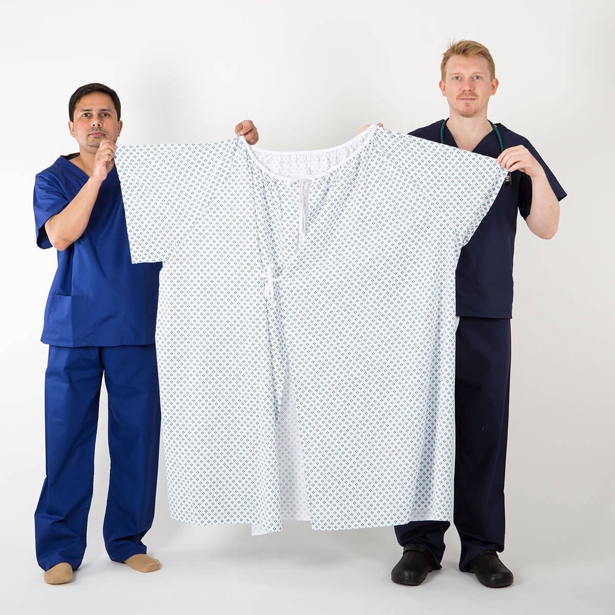 Hospital bariatric 10XL gown - front view