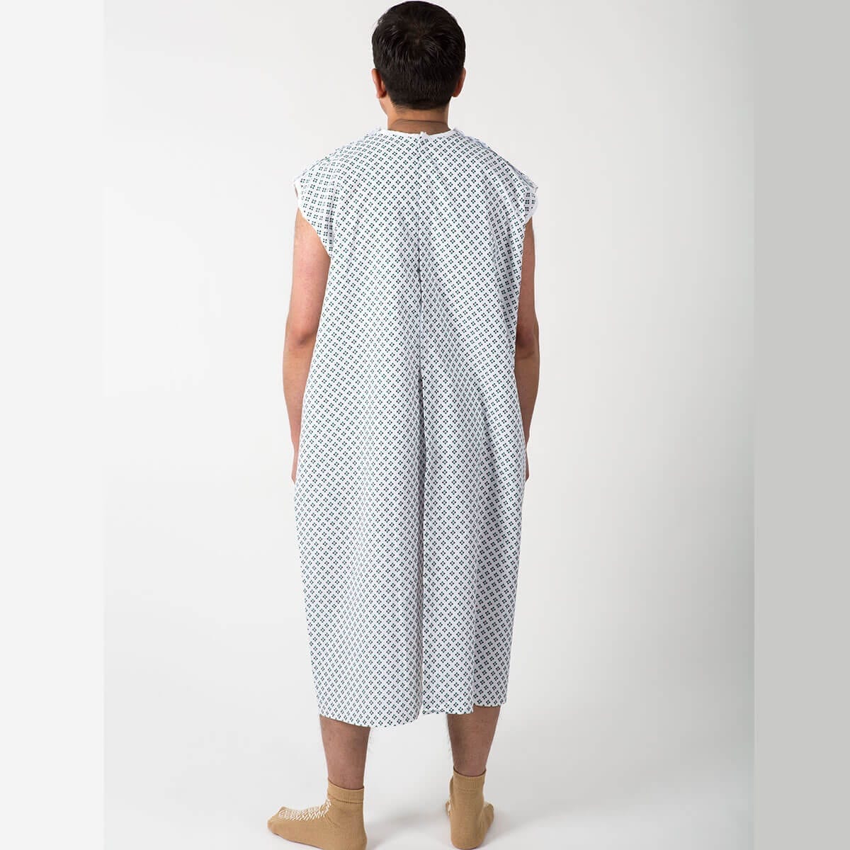 Hospital gown NHS with arm snaps Interweave Healthcare