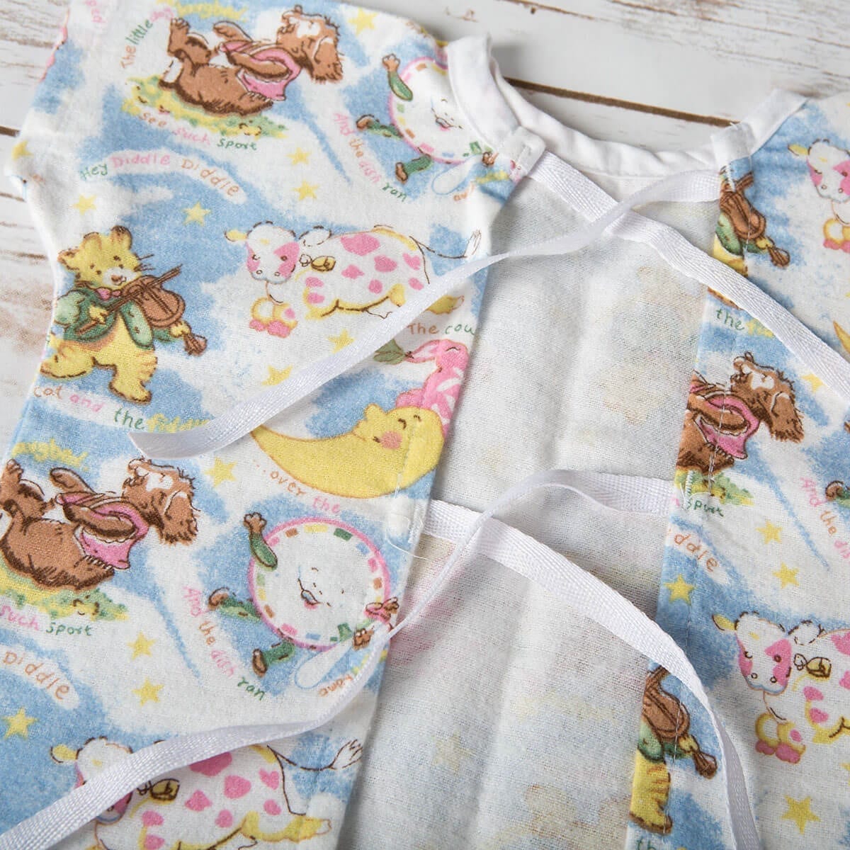 Patterned baby hospital gown | Interweave Healthcare