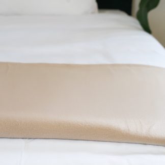 brown fleece blanket