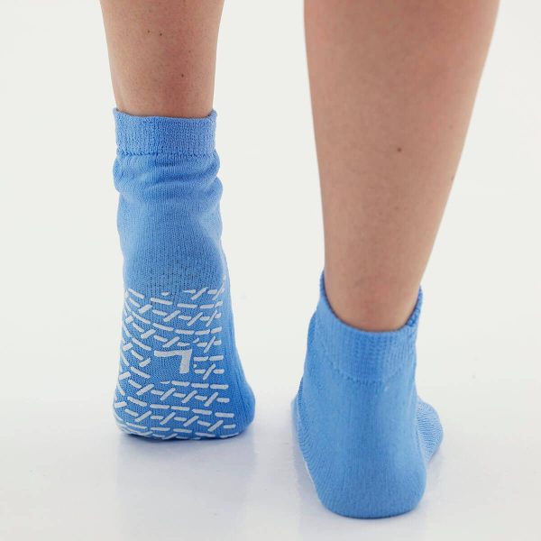 blue socks in hospital