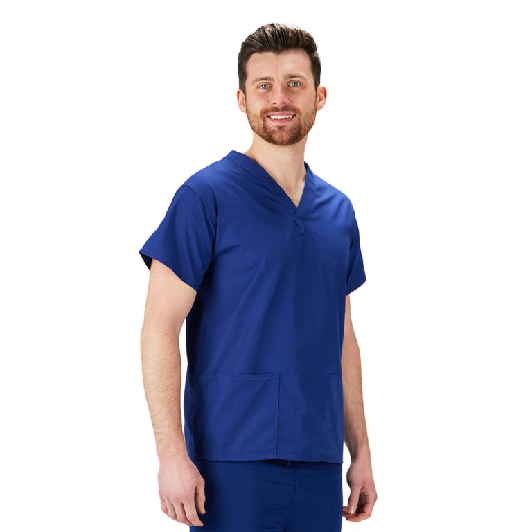 Scrubs Tunic Top Cobalt - Image 4