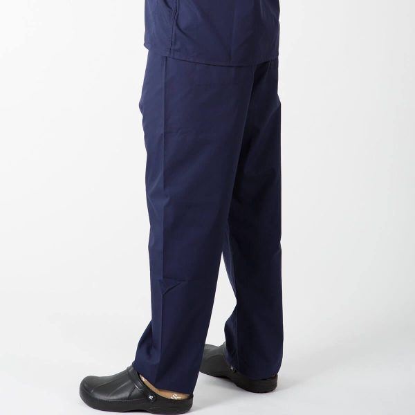 scrub trousers navy