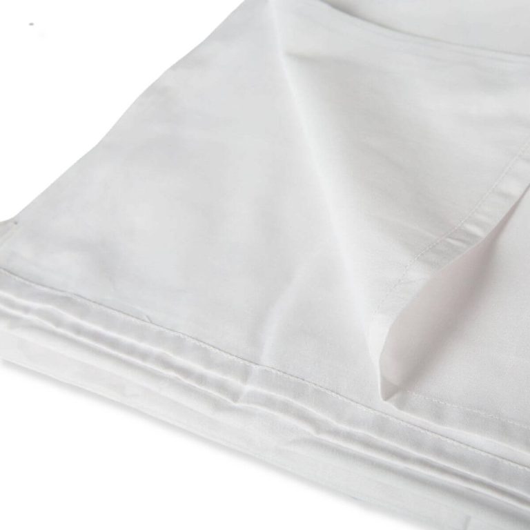 Polycotton flat sheet single bed extra long