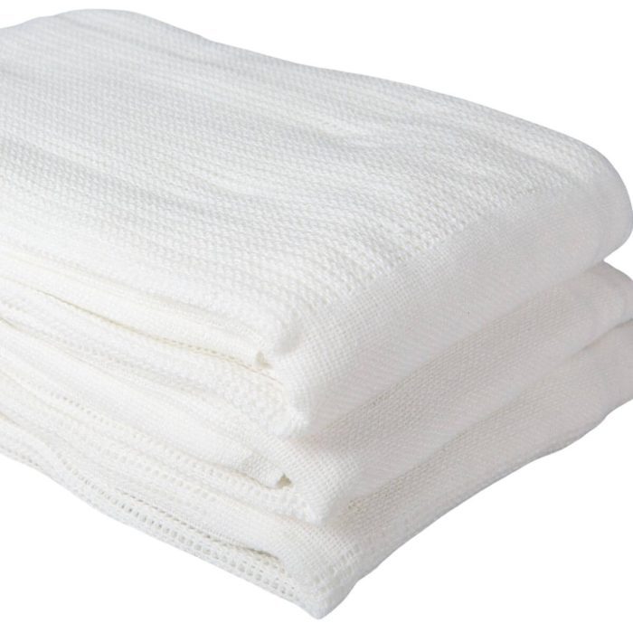 coloured cellular blankets