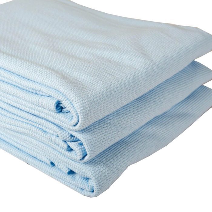 blue thermal throw