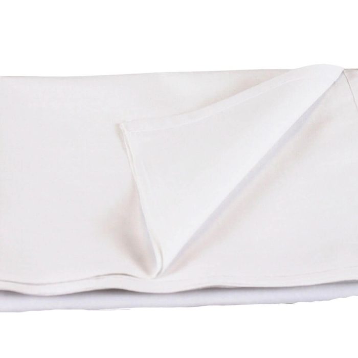 Cotton rich flat draw sheet
