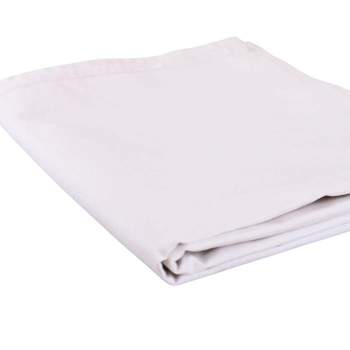 Cotton rich flat draw sheet
