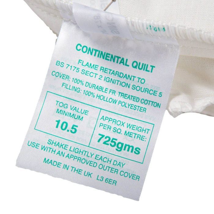 flame retardant duvet