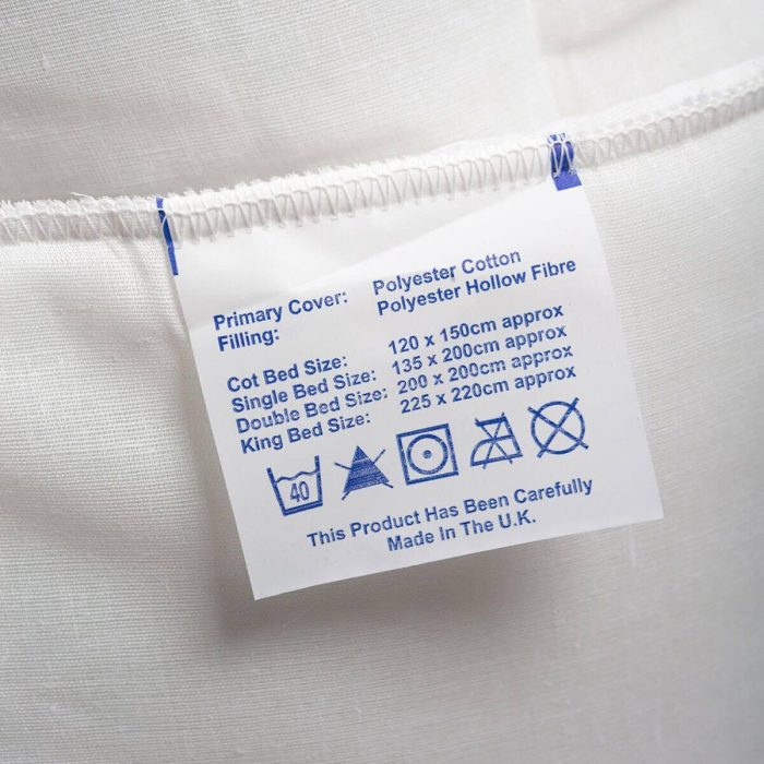 hollowfibre duvet