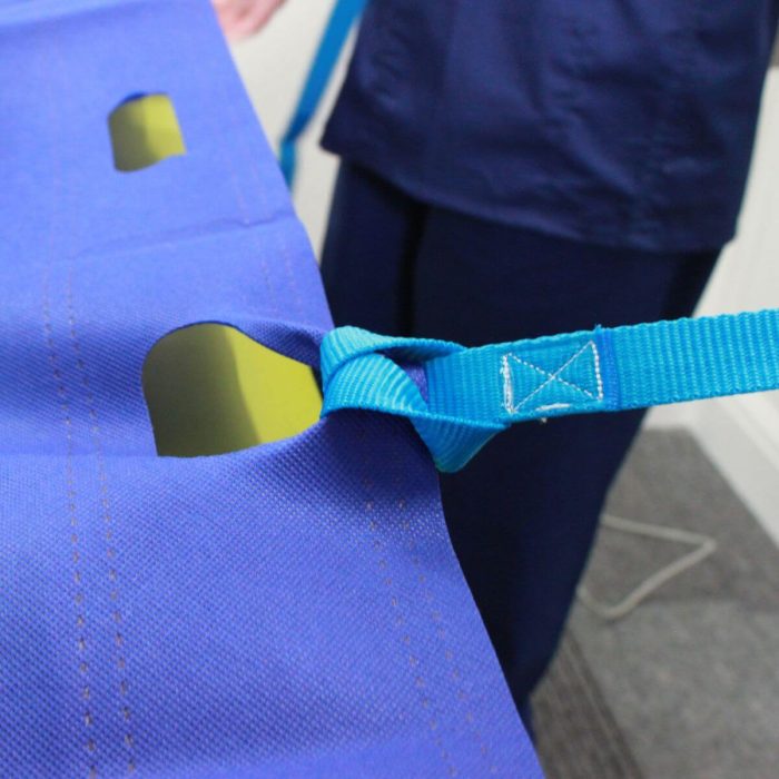 slide sheet extension strap
