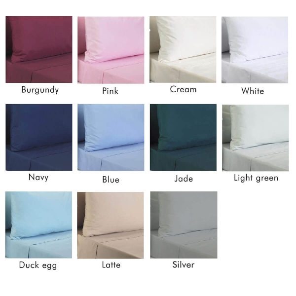 Flame retardant polyester bedding colour range