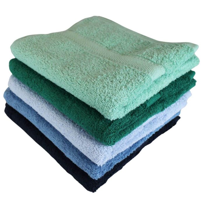 pink bath towels