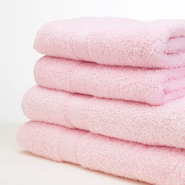 Pink towels