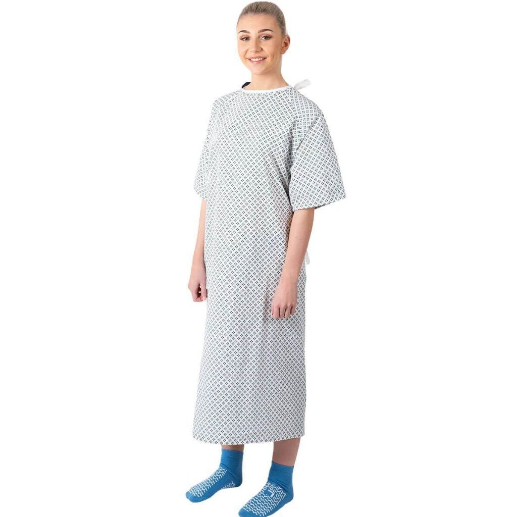 How to Wear a Hospital Gown | Patient Gowns | Interweave