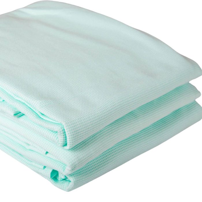 green thermal throw