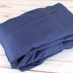 Large weighted blanket navy