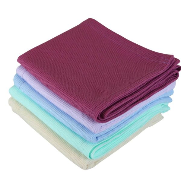 Selection of colours of lap blankets