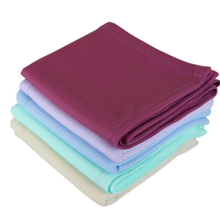 Selection of colours of lap blankets