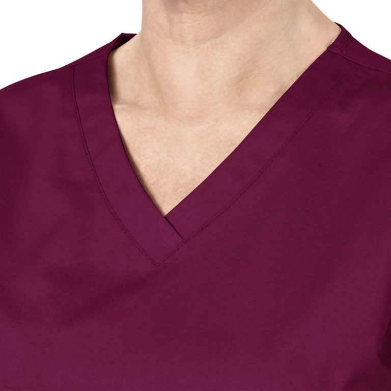 womens v neck scrub top