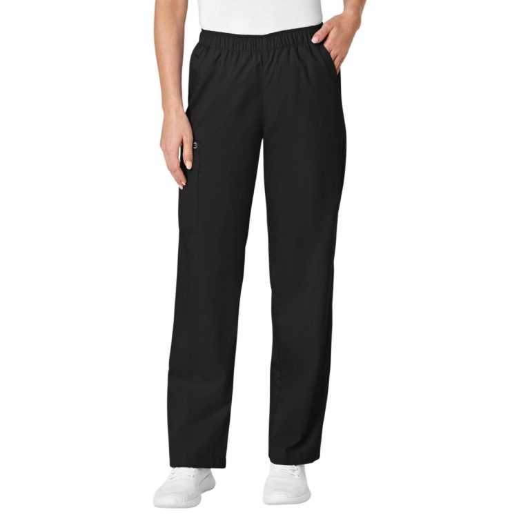 WonderWORK Womens Pull-on Cargo Scrub Trousers - Image 6