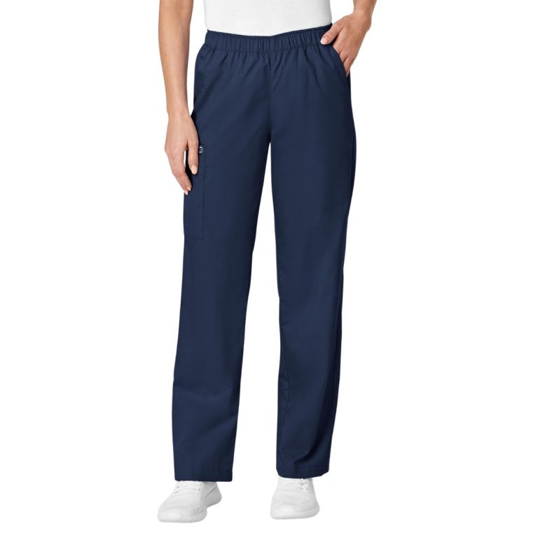 WonderWORK Womens Pull-on Cargo Scrub Trousers - Image 2