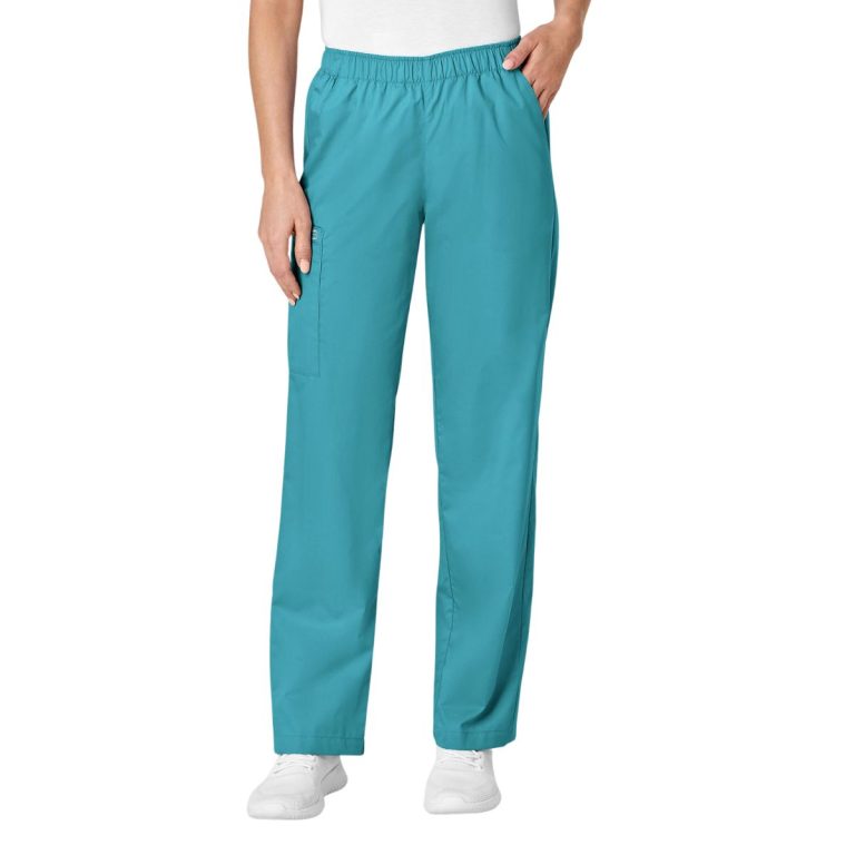 WonderWORK Womens Pull-on Cargo Scrub Trousers - Image 3
