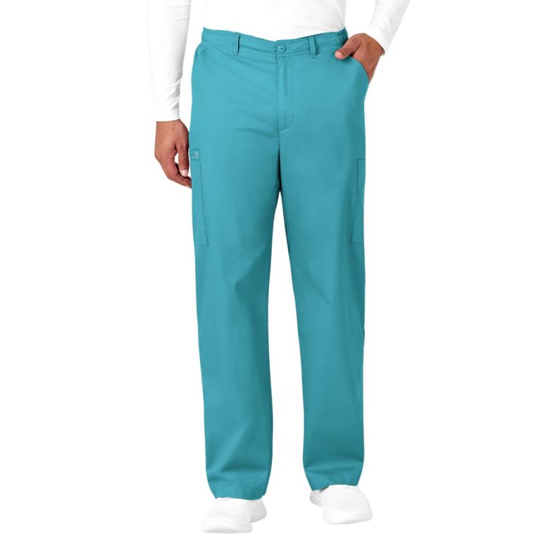 WonderWORK Mens Cargo Scrub Trousers - Image 5
