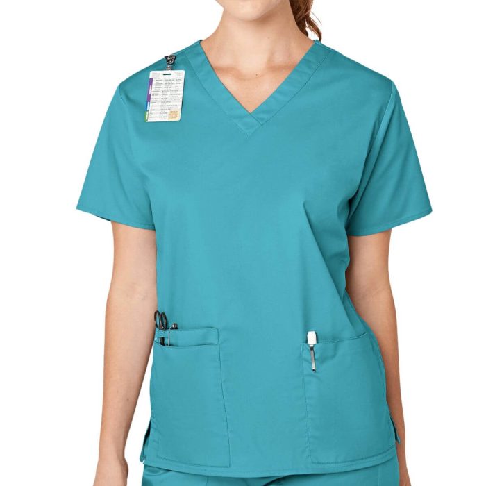v neck scrubs