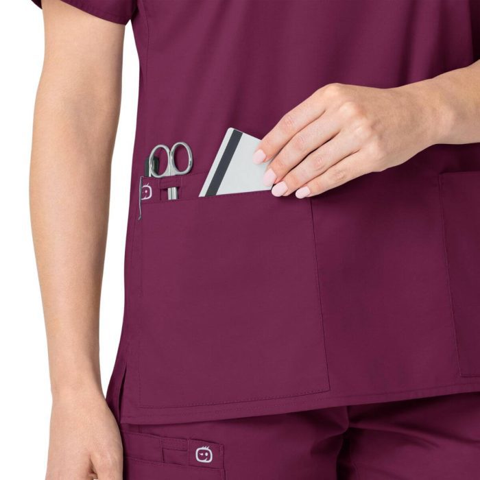 v neck scrubs