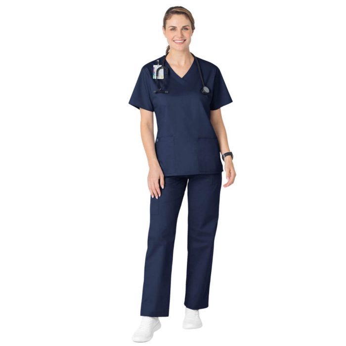 v neck scrubs