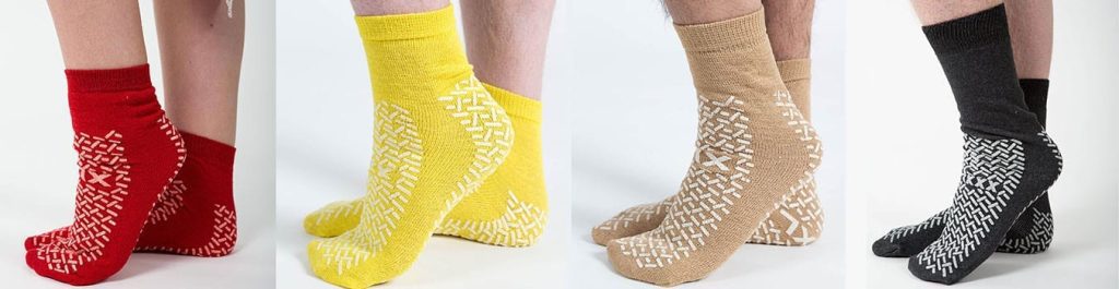 Fall prevention socks