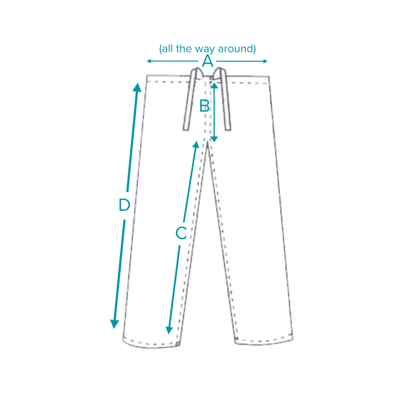 Scrub Trousers | Misty Grey Green Scrub Trousers | Interweave Healthcare