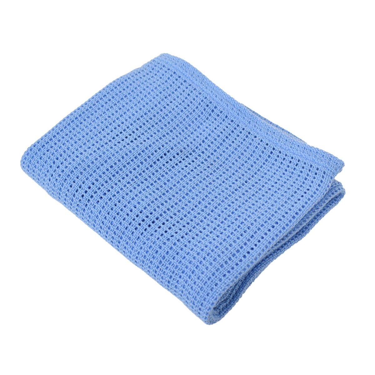 Coloured Cellular Polyester Baby Blanket - Image 2