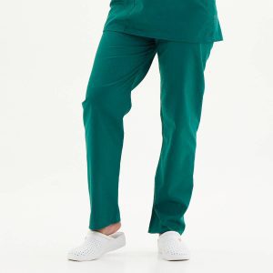 hunter green scrub pants