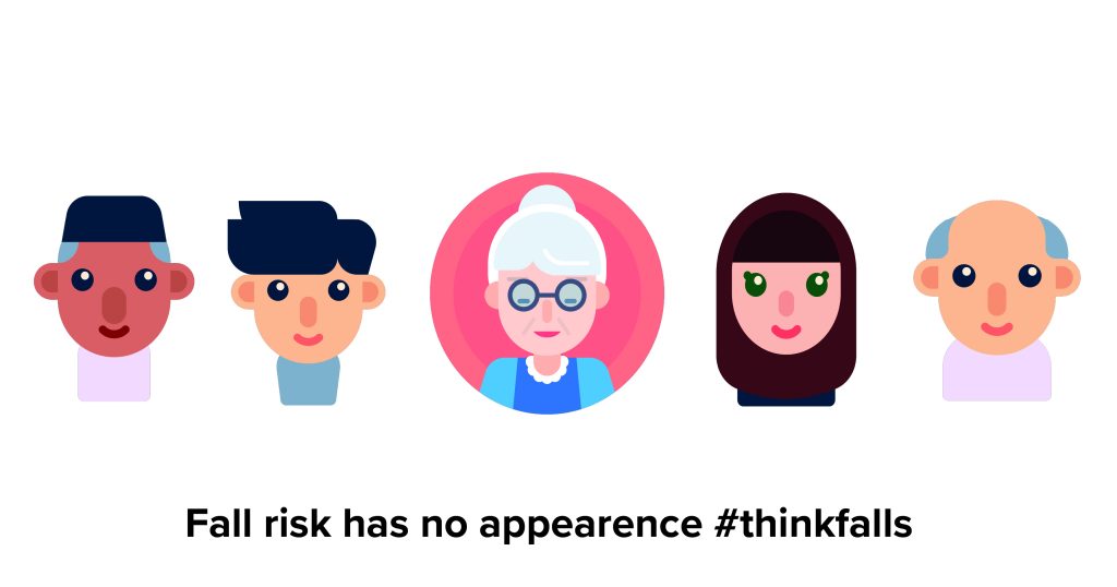 Falls risk has no appearance #thinkfalls