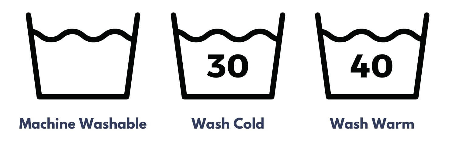 Washing Symbols UK Instructions Interweave Healthcare