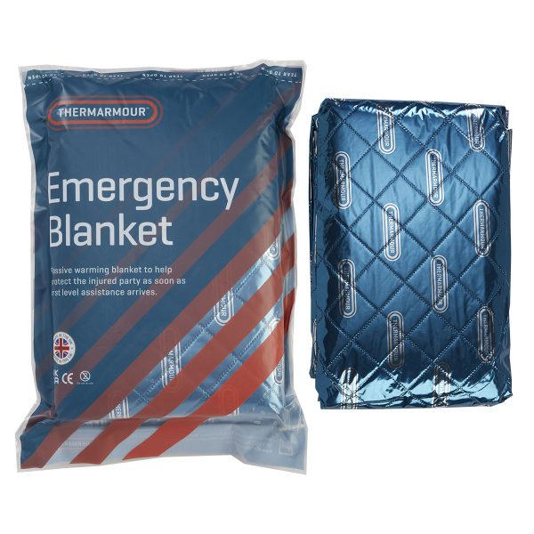 Thermarmour Emergency Blanket and packaging