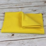 fleece lap blanket yellow