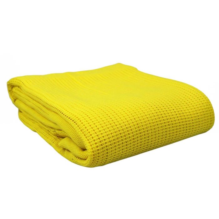 Polyester Cellular Falls Risk Single Bed Blanket - Image 2