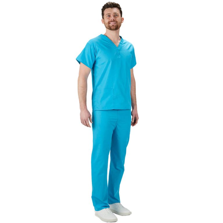 SS617 Scrub suit in Turquoise