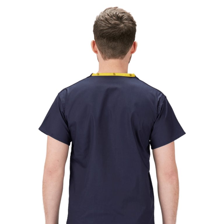 Scrubs tunic top navy - Image 2