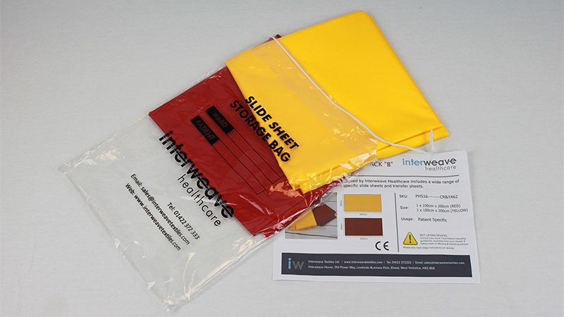 iPack bag and pair of slide sheets