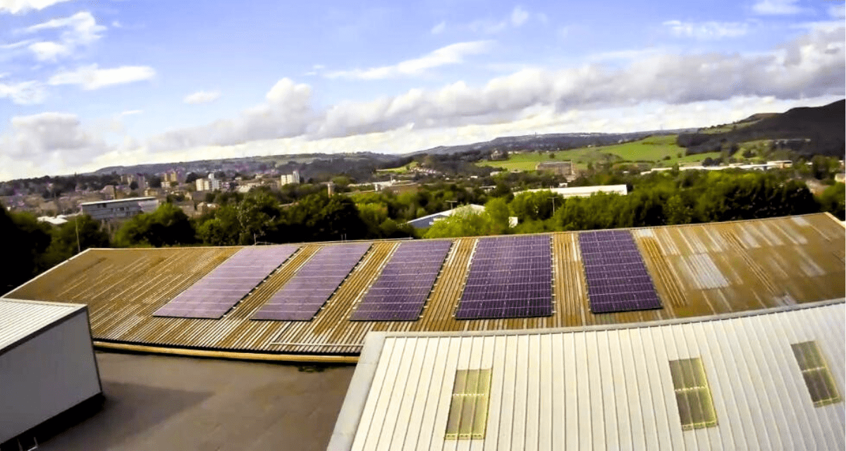 Interweave installs solar panels