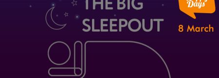 Fundraising event Big Sleepout 2024